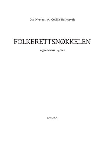 Folkerettsnøkkelen: Reglene om reglene 第 3 页