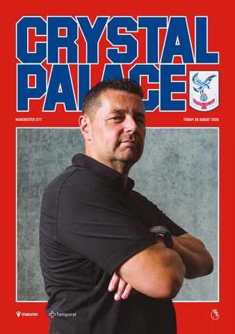 Palace v Man City matchday programme 2627