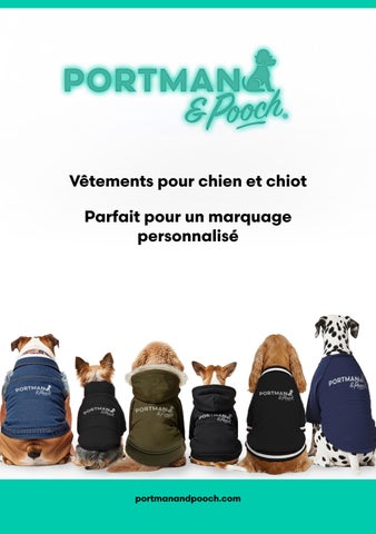 Portman Dog Brochure A5 Print - French (4)