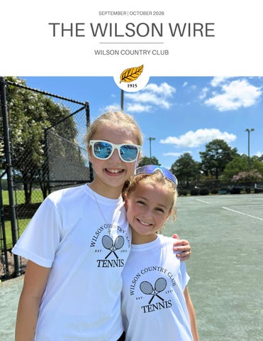 WCC 2026 September/October Newsletter