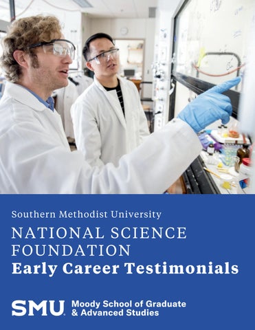 NSF Early Career Testimonials