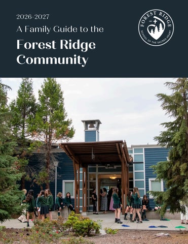 Family Guide 2026-27 | Forest Ridge School of the Sacred Heart