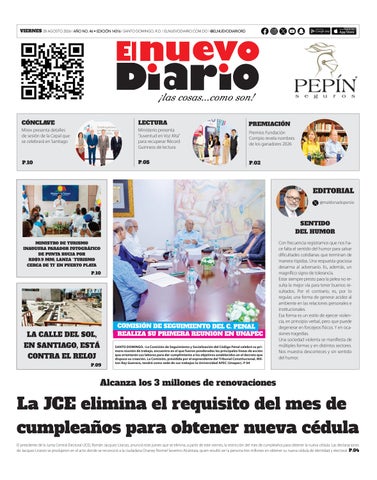 EL NUEVO DIARIO 28-08-2026