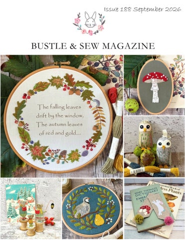 Bustle & Sew Magazine Issue 188 September 2026 Preview
