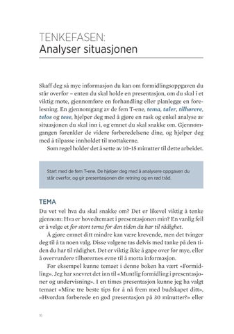 Formidling som funker, 2. utgave: Din 指南 til gode presentasjoner 第 16 页