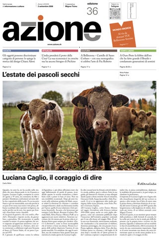 Azione 36 del 2 settembre 2026