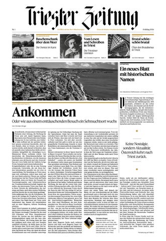 Triester Zeitung Nr. 1 – Frühling 2026