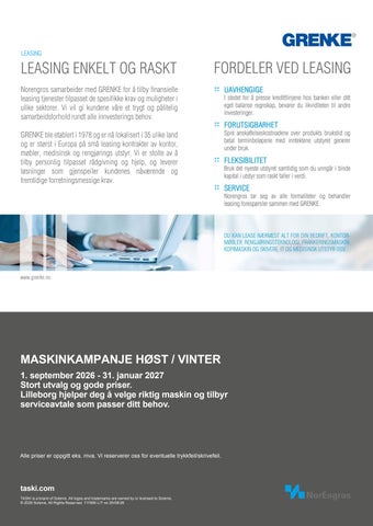 Norengros Taski Maskinkampanje høst 2026 第 20 页