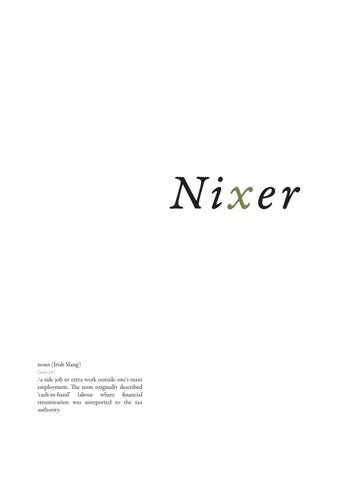 MANIFESTO - NIXER COLLECTIVE