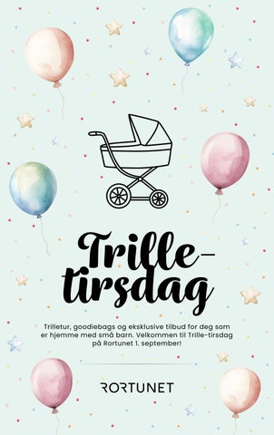 Rortunet Trille-tirsdag September 2026