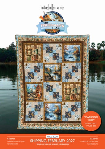 Michael Miller Fabrics | The Fisherman's Trail