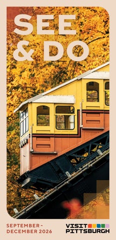 Pittsburgh See & Do | Sept-Dec 2026