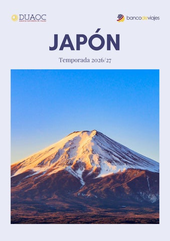 JAPÓN ESSENTIALS: Catálogo Online DUAOC
