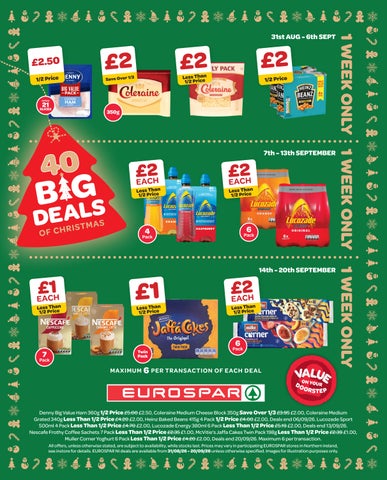 The latest deals at EUROSPAR