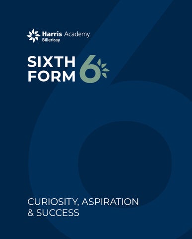 Harris Academy Billericay Sixth Form Prospectus 2026