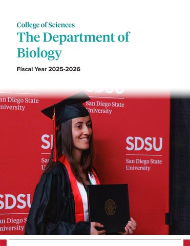 Department of Biology FY25-26 Report