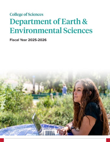 Department of Earth & Environmental Sciences FY25-26 Report