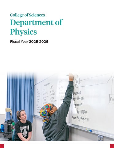 Department of Physics FY25-26 Report