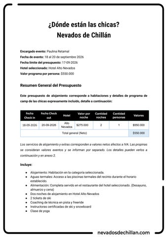 Programa donde estan las chicas 