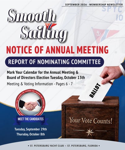 Smooth Sailing Issue ~ September 2026