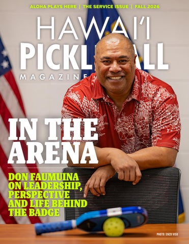 Hawaii Pickleball Magazine Fall 2026