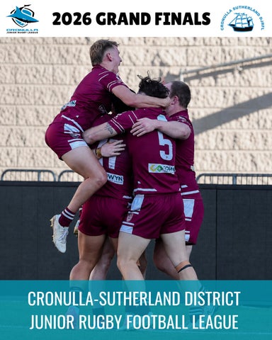 2026 Cronulla JRL Grand Final Program