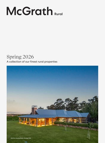 McGrath Rural Magazine Spring 2026