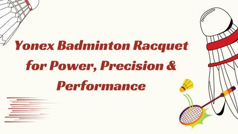 Yonex Badminton Racquet for Power, Precision & Performanc