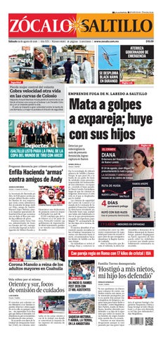 Saltillo 29 de agosto de 2026