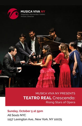 MVNY presents Teatro Real Crescendo October 5, 2025