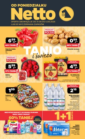 Netto gazetka od 31.08 do 5.09.2026