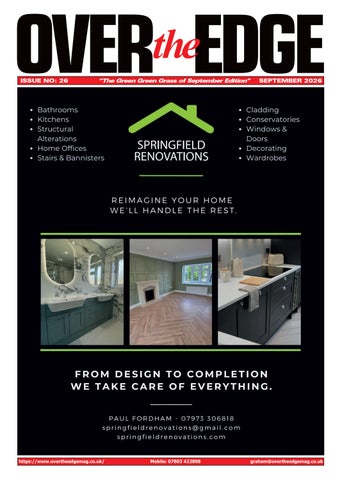 Over the Edge Magazine Issue 26 | September 2026