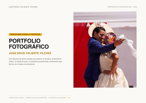 PORTAFOLIO FOTOGRÁFICO JUAN DAVID
