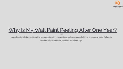 Why Is My Wall Paint Peeling After One Year (1)