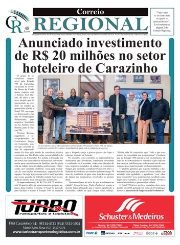 Jornal Correio Regional de 29 de agosto de 2026