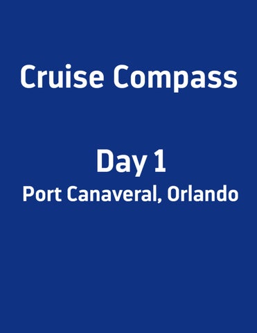 Utopia of the Seas 3-night Bahamas and Perfect Day Cruise Compass - August 28, 2026