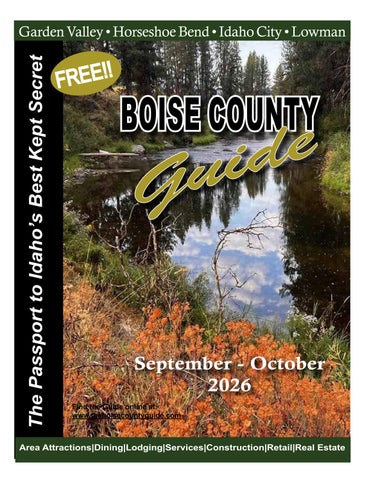 September-October 2026 Boise County Guide 