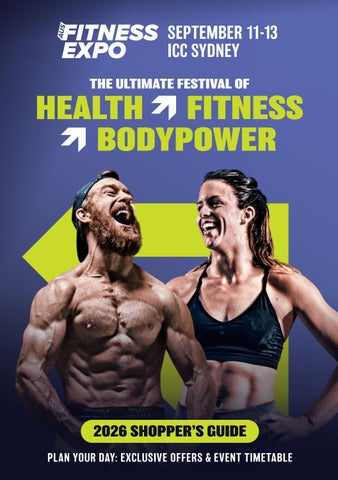 AusFitness Expo 2026 Sydney Shopper's Guide