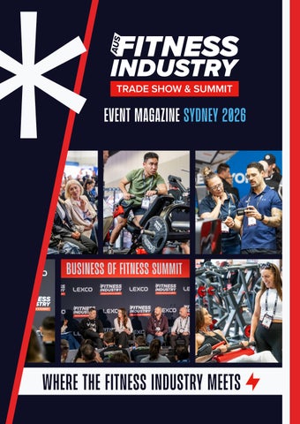 AusFitness Industry 2026 - Event Magazine