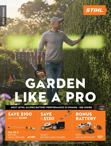STIHL Spring Catalogue 2026