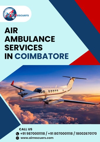 Air Ambulance Services in Coimbatore (3)