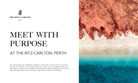 The Ritz-Carlton, Perth - Meetings and Events - Presentation