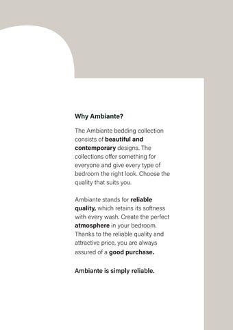 Ambiante Bedding 家具产品集 第 2 页