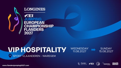 Hospitality Brochure | FEI Jumping European Championship 2027