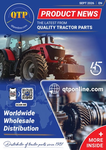 QTP Product News - September 2026