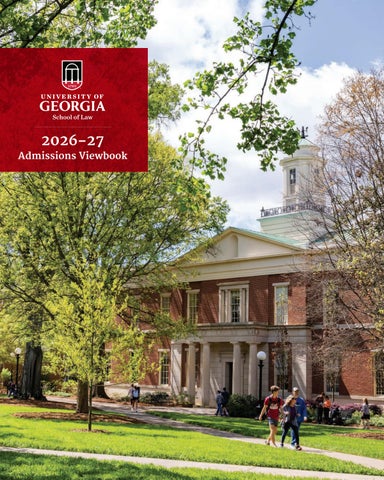 2026-27 University of Georgia School of Law Viewbook