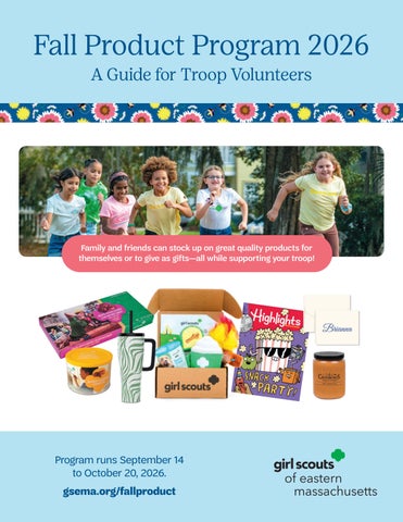 GSEMA Fall Product Program Volunteer Guide 2025