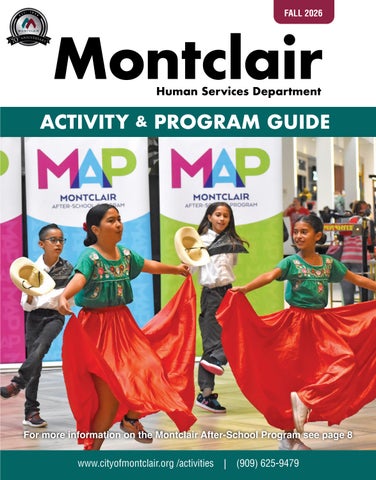 Montclair Activity & Program Guide Fall 2026