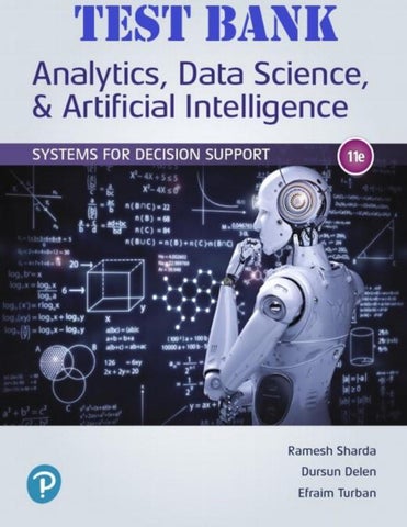 Solution Manual for Analytics, Data Science, & Artificial Intelligence Systems for Decision Support 