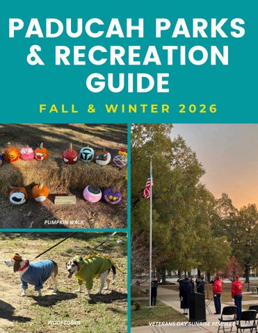 Paducah Parks & Recreation Guide Fall & Winter 2026